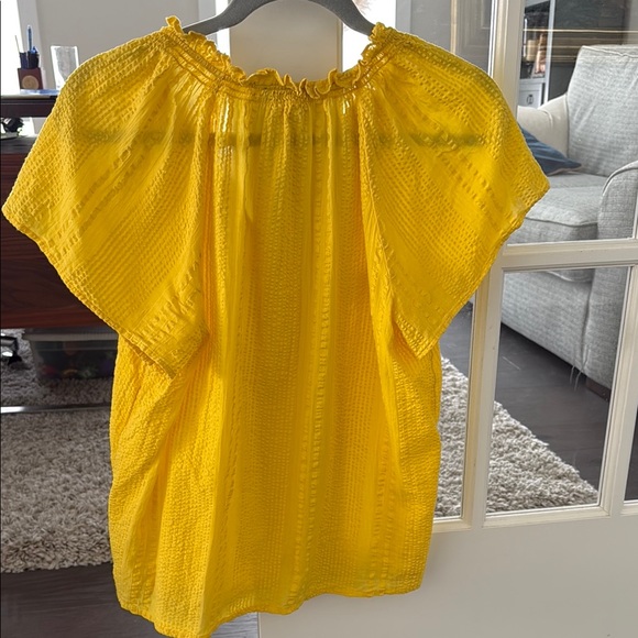 J. Crew Yellow Women's Top - Picture 4 of 4